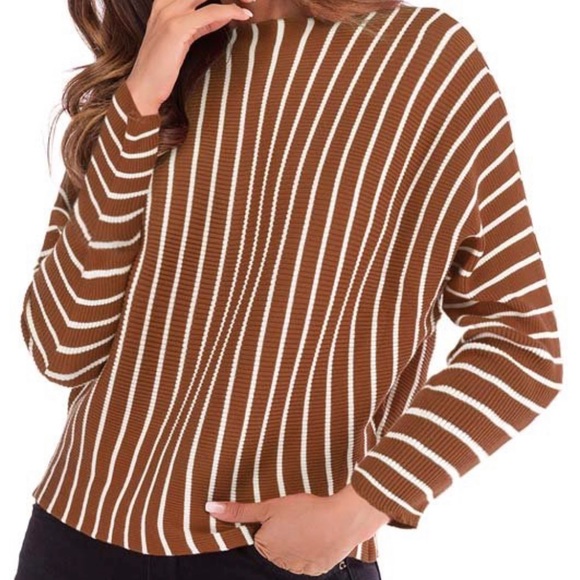 Boatneck Fall Sweater - Picture 1 of 4